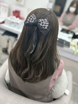 エレラビューティー(ELERA beauty)&nbsp;透明感カラー/オリーブブラウン/ヘアアレンジ