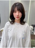 くびれヘア/顔周り/韓国/ボブ/レイヤーカット/前髪/カラー錦糸町