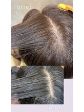 《白髪ぼかしカラー》が周りから大好評♪