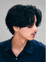 レタッチ バイ フィフス 天神大名(RETOUCH by fifth)&nbsp;天神ニュアンスパーマフェザーパーマセンターパートウルフカット