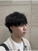 メンズ マッシュ シャドウパーマ メンズパーマ