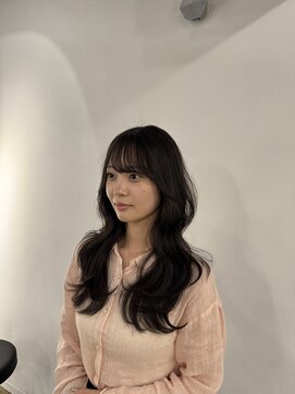 【miyon】韓国レイヤーカット×暗髪カラー×髪質改善