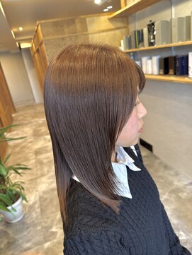 トゥーリ 大野城下大利店(tuuli) 髪質改善カラー×ナチュラルベージュ