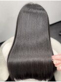 ロングヘアー 縮毛矯正 髪質改善 赤坂見附