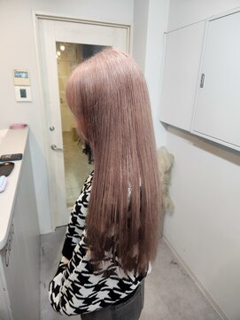 シェイロ(Cielro) ミルクティーピンク/ケアブリーチ/ダブルカラー☆suzu☆