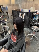 シード(SEED)&nbsp;長崎　ラベンダーグレージュ　レイヤーカット