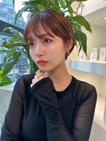 ジーナ 浦和(Zina)&nbsp;髪質改善＊小顔丸みショート透明感大人ガーリー＊【Zina浦和】
