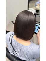ルスリー 横浜店(Lsurii)&nbsp;横浜駅/髪質改善縮毛矯正/黒髪/小顔