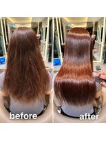 アース 渋谷店(HAIR&MAKE EARTH)&nbsp;広がり改善の美髪ロング矯正