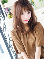 ヘア ジュレ ドゥ(hair jurer deux) 【ヘアジュレドゥ 古居】 モテエアリー女子セミディ