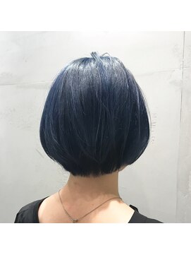 アンド バイ ヘアサロン(AND by hair salon) ダークネイビーブルー