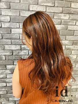 アイディー バイ ケンジ(id. by KENJE) レッドオレンジ