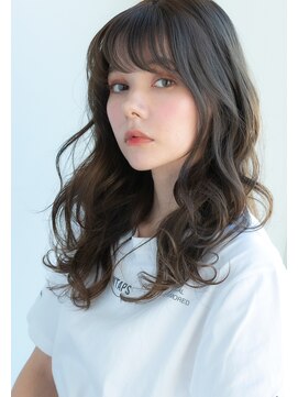 ヌーン ヘアメイク プラス ハッピータイムズ(NOON hair make+happy times) 耳かけ☆透明感イルミナアッシュベージュ 中野ヌーンstyle80