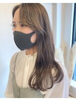 ヘアーアイスカルテット(HAIR ICI QUARTET)&nbsp;透け感たっぷり！オリーブグレージュ