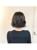 くるくるボブパーマ