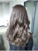 透明感×ショコラグレージュ×くすみカラー×ブリーチなし