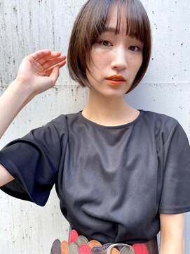 ガレージ バイ グリーン 原宿 表参道(Garage by green) 【loki】ボブ×アッシュブラウン