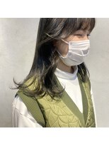 ミント(mint)&nbsp;【 縮毛矯正している髪でも濃いめのオリーブカラー！ 】