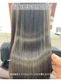ミングルクラーロヘアー(MINGLE CLARO hair) 酸性領域のストレート！私の髪じゃないみたい！と絶賛♪