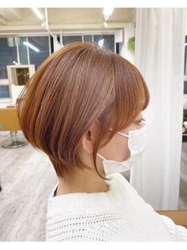 ハノン バイ リンクス 大宮(Hanon by LINKTH) 【Hanon 大宮】丸みショート/ベビーバング/くびれ