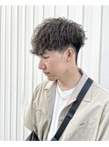 ツイスパ前下がりマッシュ