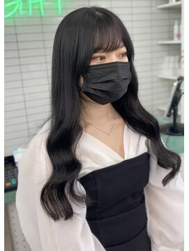 エイト 川崎店(EIGHT) 大人かわいい韓国ヘア★ブルーグレーカラー［川崎］