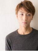 長めバング×明るめカラー小顔おしゃれショートB新所沢