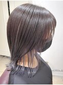 ミディアム抜け感セクションカラー☆バイオレットアッシュ
