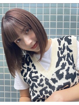 ラフィネ 成増店(raffine) ナチュラルタイトボブ【成増美容室】下赤塚/朝霞/朝霞台/和光