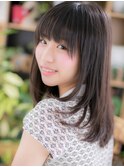 黒髪フルバング大人小顔タイトストレートc5川口20代30代40代