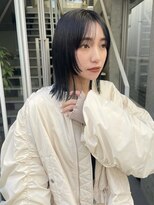 ローウェ 愛知豊橋(Louwe)&nbsp;髪質改善トリートメント透明感ベージュカラーボブヘアセット豊橋