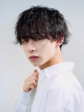 クロムトウキョウ ザ バーバー ネオン 新宿店(CHROM TOKYO the Barber ne/on) 王道ショートマッシュソフトツイストスパイラルパーマ