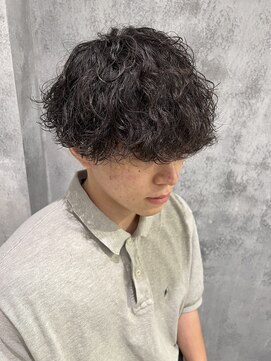 サイファー 心斎橋(CIPHER.) 王道波巻パーマ3