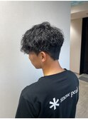 【メンズ】波巻きスパイラルパーマ