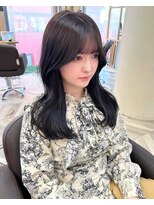 シエルバイアフロート(ciel by afloat)&nbsp;〇くびれヘア ラベンダーグレー 顔まわりレイヤー