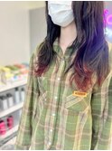 裾カラー[木更津/ブリーチ/ダブルカラー/インナーカラー/前髪]