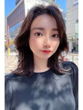 ワトワ 蒲生店(WAtoWA) ワトワハッシュカットミルクティーアッシュ似合わせカットうる艶