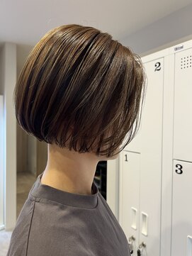 カノエ 下関熊野店(canoe) 艶ボブ