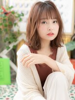 カバーヘア ブリス 川口(COVER HAIR bliss)&nbsp;くせ毛風ボブパーマ小顔フレンチカジュアルc5川口20代30代40代