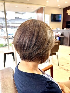 フォルテ 藤枝エピ店 ハイトーンカラー/白髪ぼかし/ブリーチ/静岡/藤枝/田沼/ボブ/