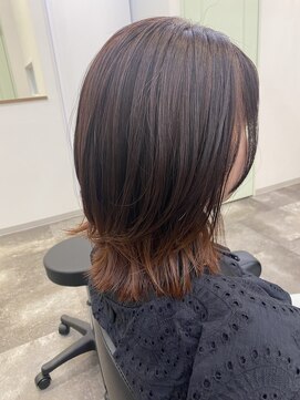 ドラン 京橋店(DRAN) 【DRAN京橋店】髪質改善×裾カラー＆重めウルフ