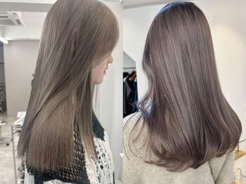 ヴェルダ 池袋店(verda)の写真/ブリーチなしダブルカラーで上品×ダメージレスに♪ワンランク上のブリーチなしダブルカラー[池袋駅]