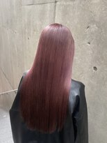 レフ(LEF)&nbsp;ストロベリーブロンド/ダブルカラー/ケアブリーチ