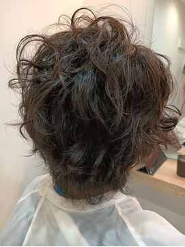 モントン(mon temps) ショートのゴリゴリパーマスペシャル