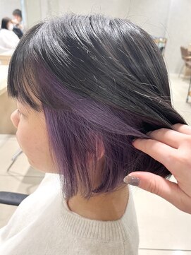 アッシュ 高幡不動店(Ash) 【Ash高幡不動×巖本】ブリーチありインナーカラー