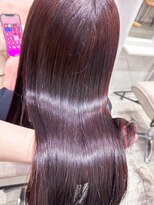 ミシェリー 新宿店(misherry)&nbsp;大人モテ艶髪ナチュラルラベンダーピンクメルティカラー新宿