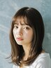 【★小顔効果★】似合わせカット＋カラー　ケラチン＆酵素ケア付　￥12650↓