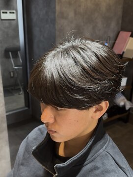 ハイプ 木更津(HYPE) 【フェザーパーマ】木更津サーフカール刈り上げセンターパート