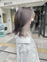 フェリア 松山(Feria)&nbsp;【Feria松山】インナーカラー/ホワイトベージュ