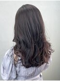美髪韓国ヘア顔周りレイヤーロング_ba397602